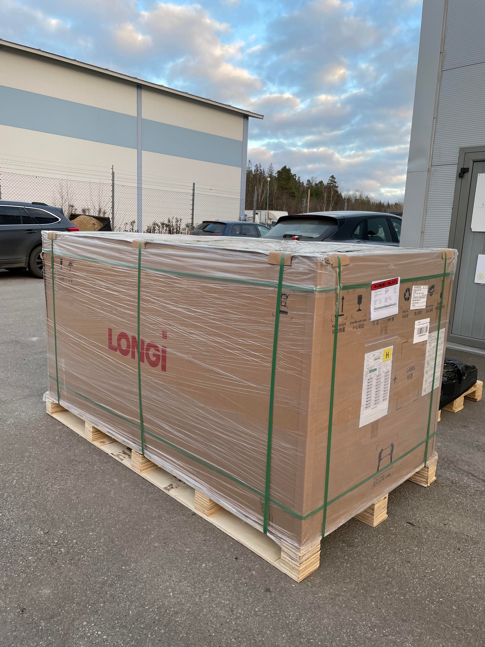 Longi solar 455w för leverans