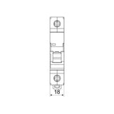 Automatsäkring 1-Polig 10A Typ C Rutab RSC-110