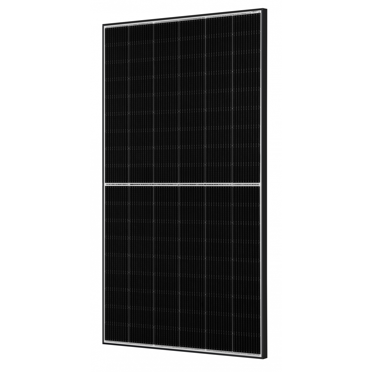 JA solar -450W Bifacial glas glas solpanel svart ram