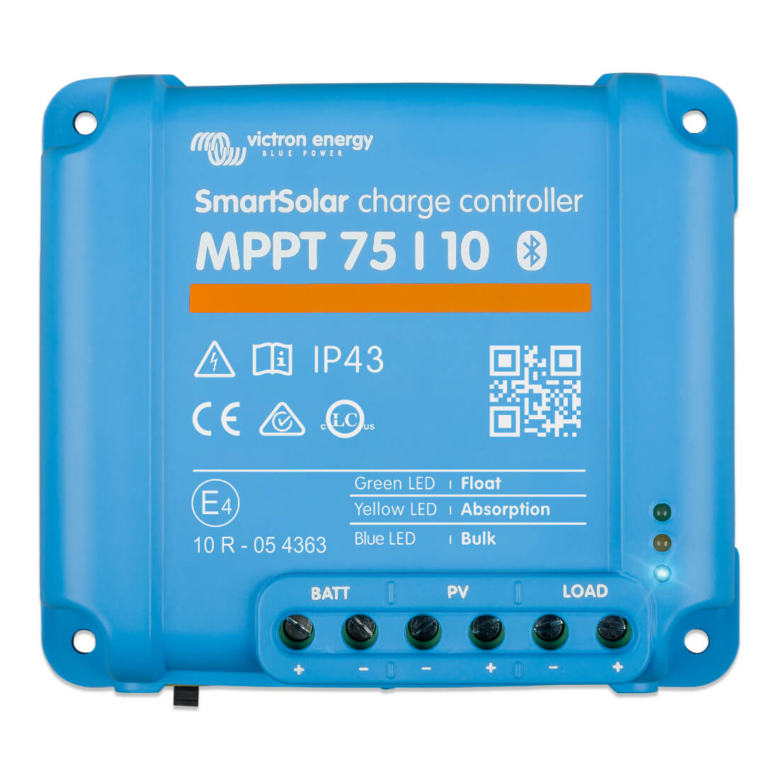 Victron - Solcellsregulator Smartsolar MPPT 75/10 - BLUETOOTH (SCC075010060R)